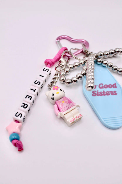 SGS Hello Kitty LEGO key chain 