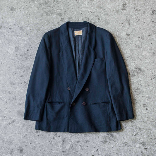 Wool Double Breasted Jacket