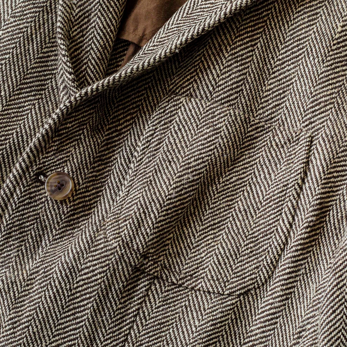 Linen Herringbone Jacket