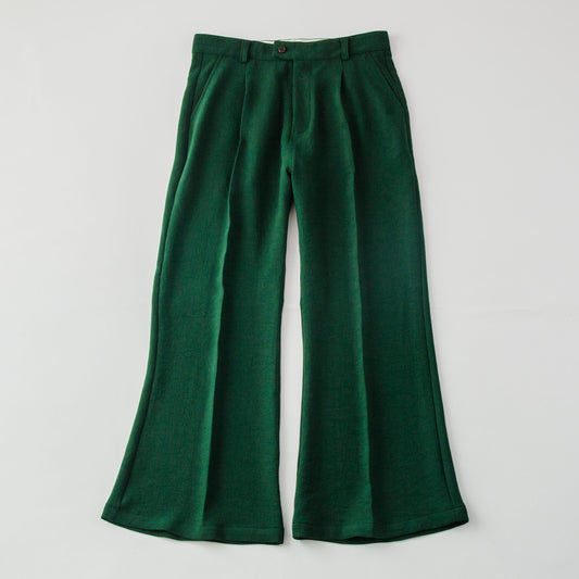 Crepe Georgette Bootcut Trousers
