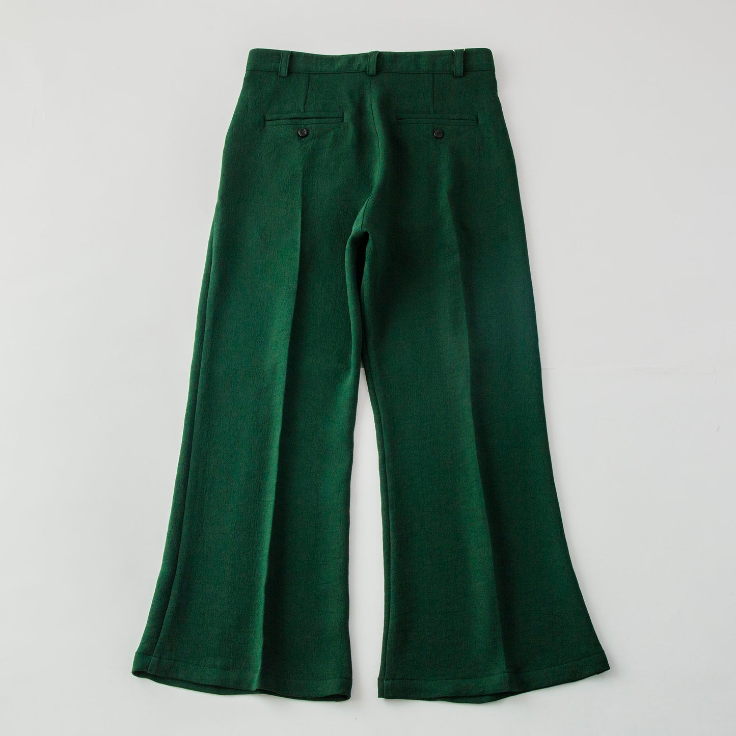 Crepe Georgette Bootcut Trousers